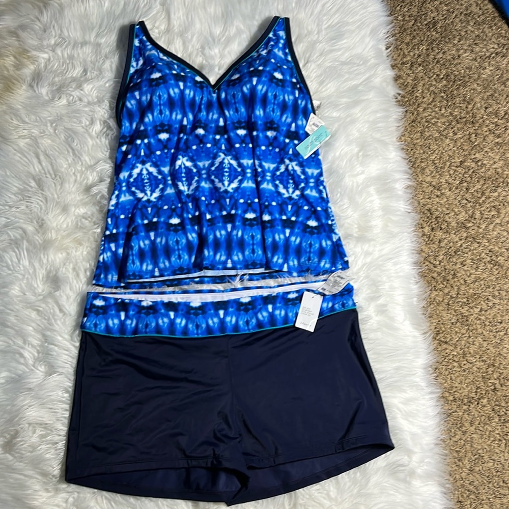NWT two piece Southpoint plus bathing suit